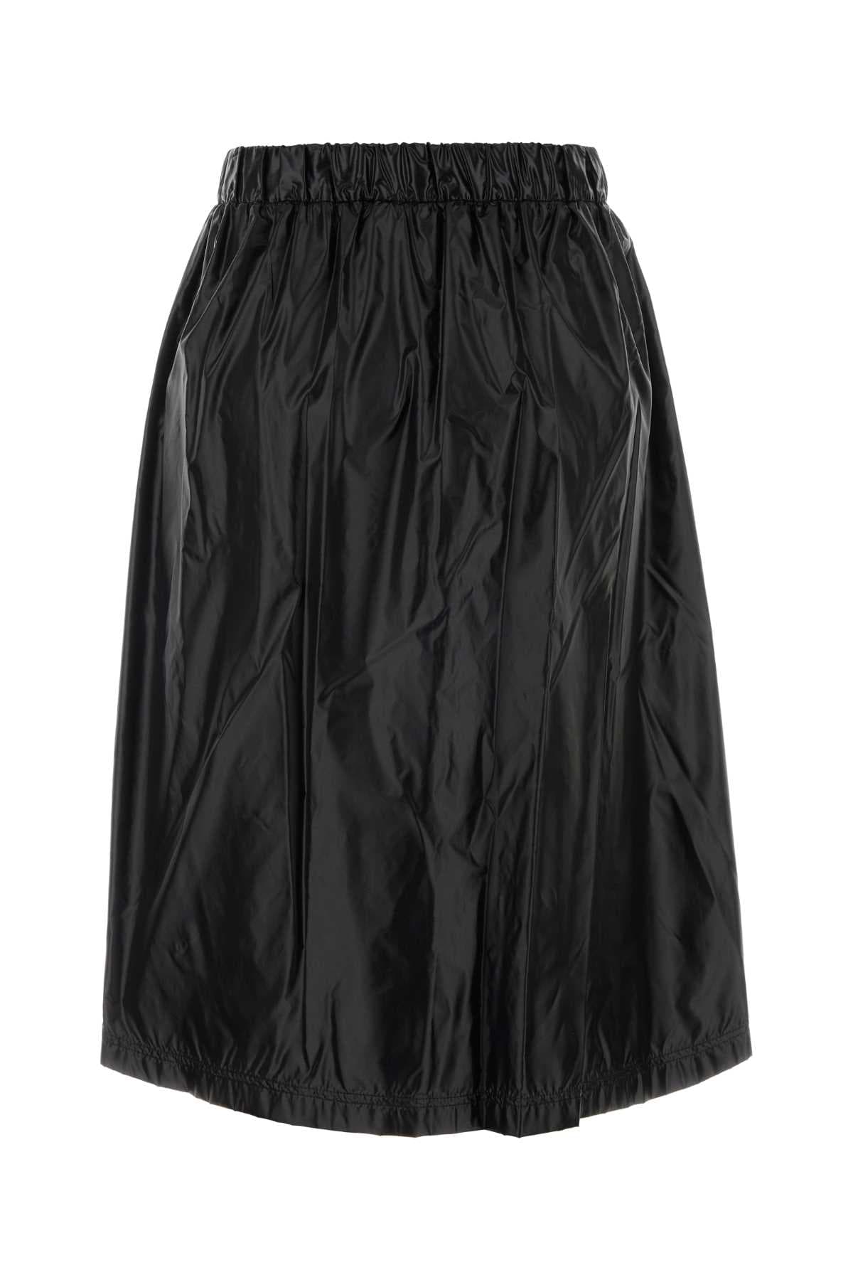 Black nylon skirt - мініатюра 2