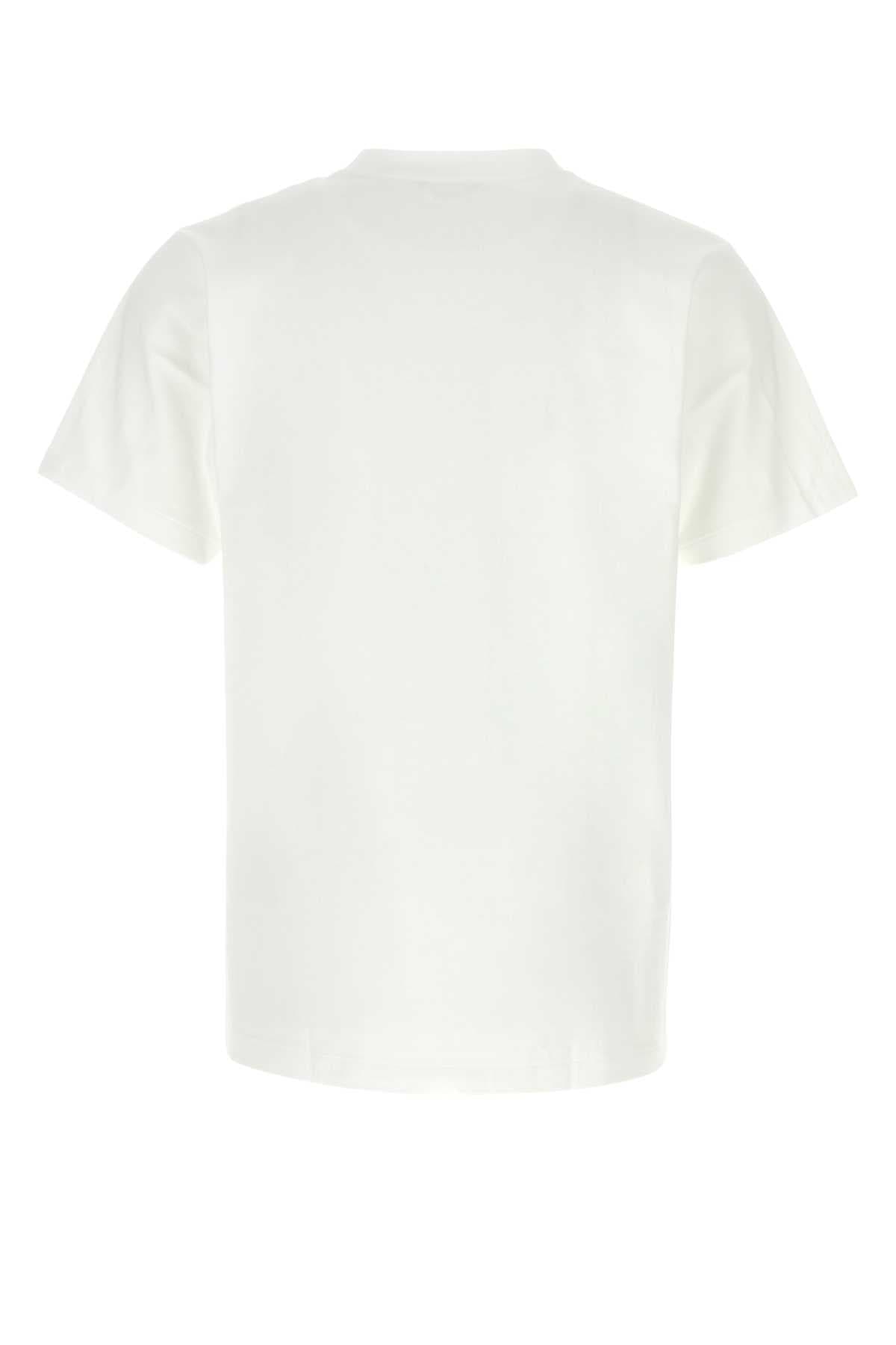 White cotton ABC Camo Collage t-shirt - мініатюра 2