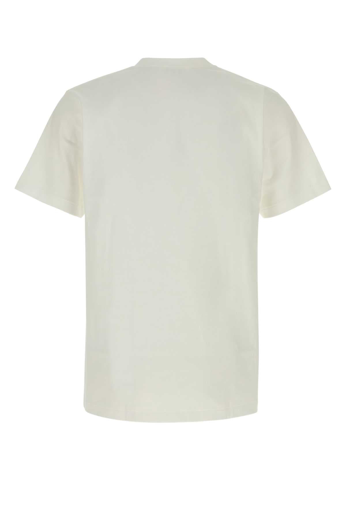 White cotton ABC Camo Collage t-shirt - мініатюра 2