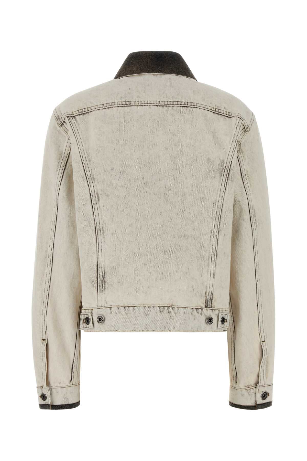 White denim jacket - мініатюра 2