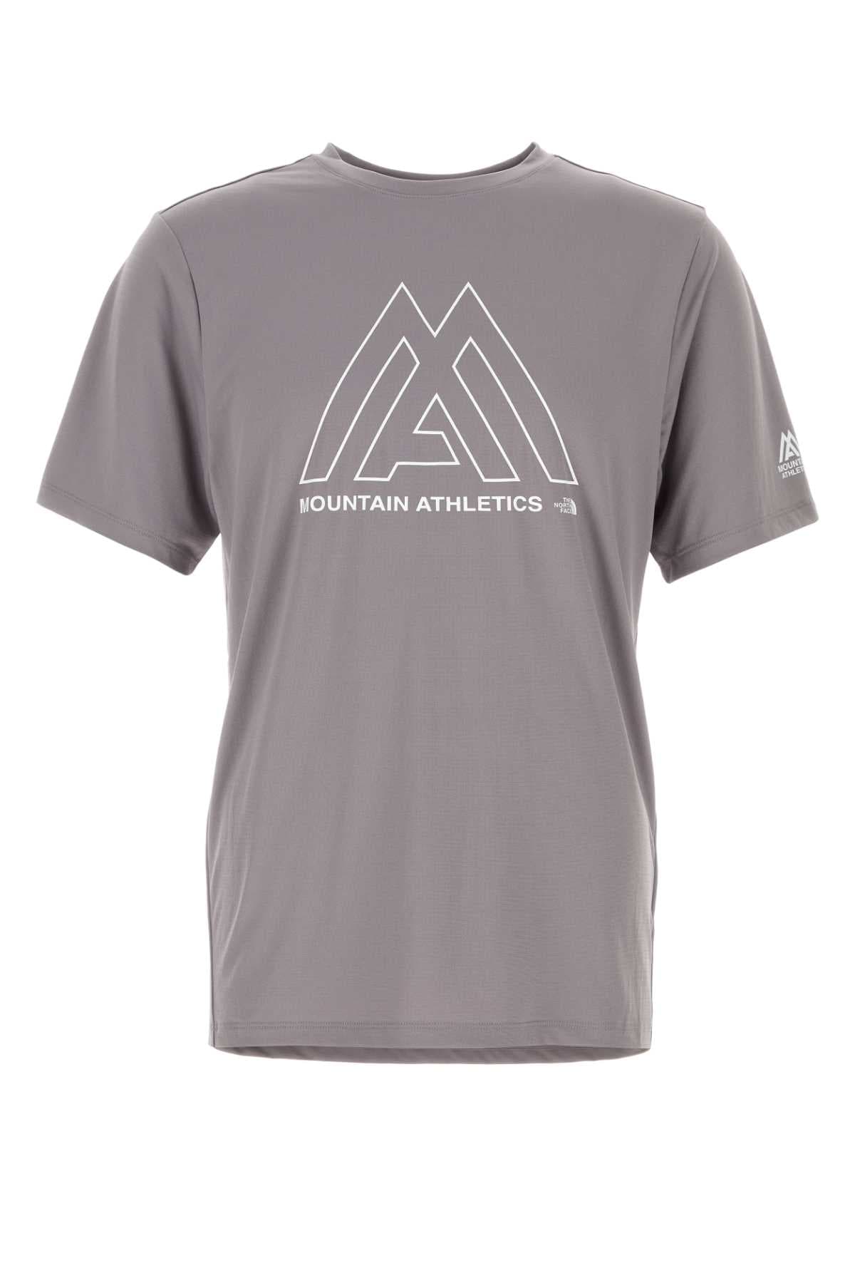 Grey polyester t-shirt