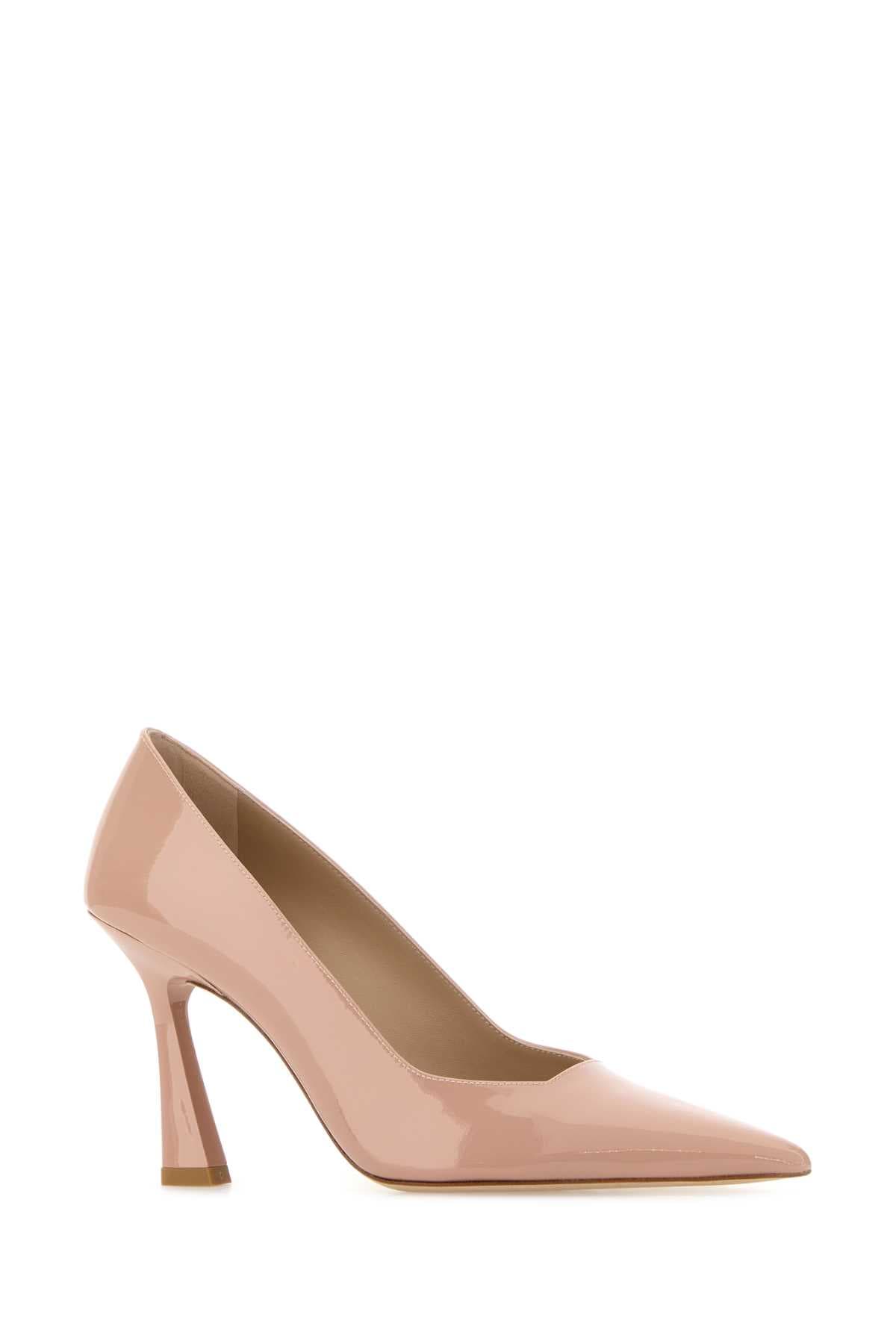 Pink leather Vinnie 85 pumps - мініатюра 2