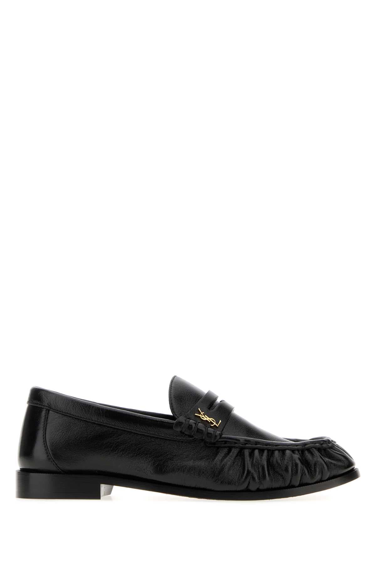 Black leather Le Loafers loafers
