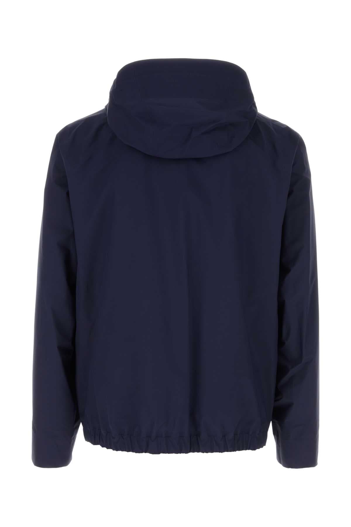 Navy blue nylon Secant jacket - мініатюра 2