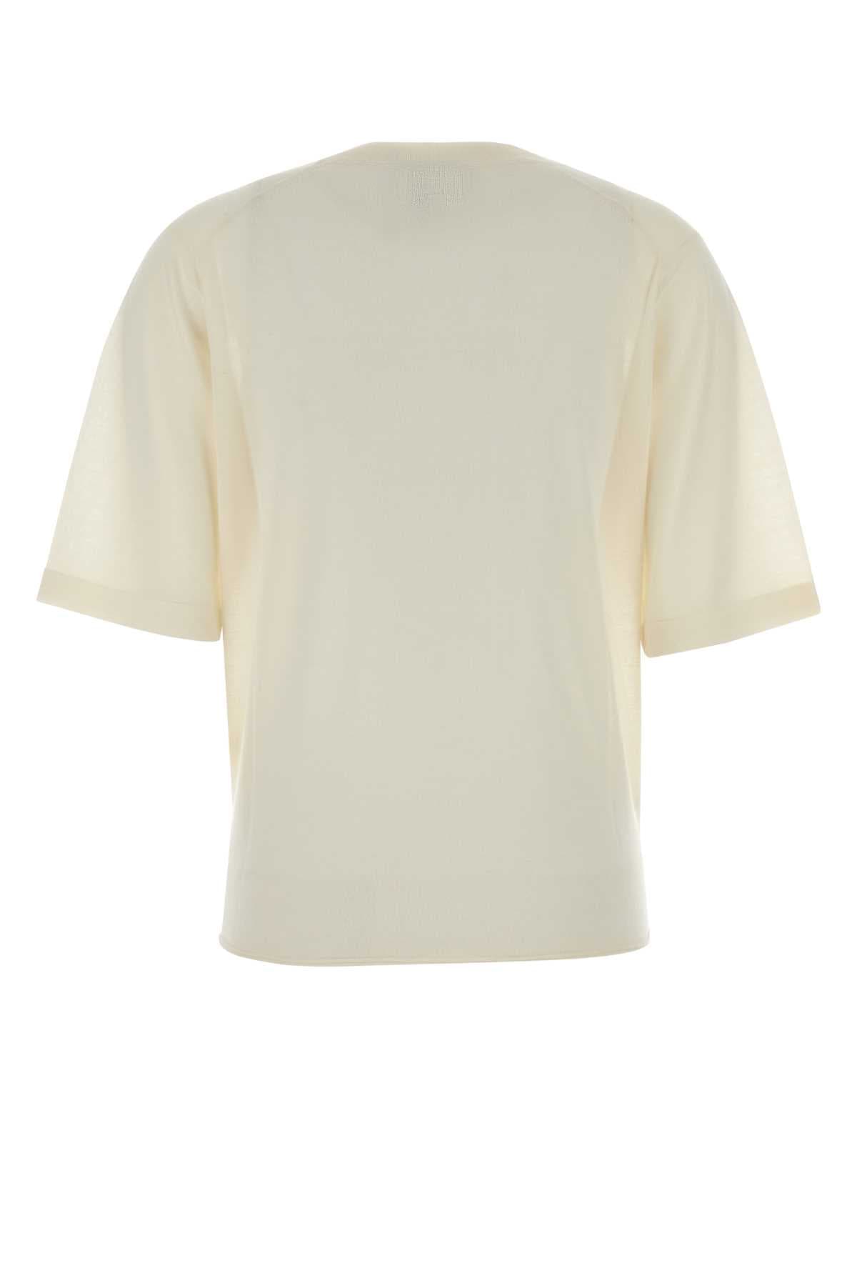 Cream cashmere Nala t-shirt - мініатюра 2