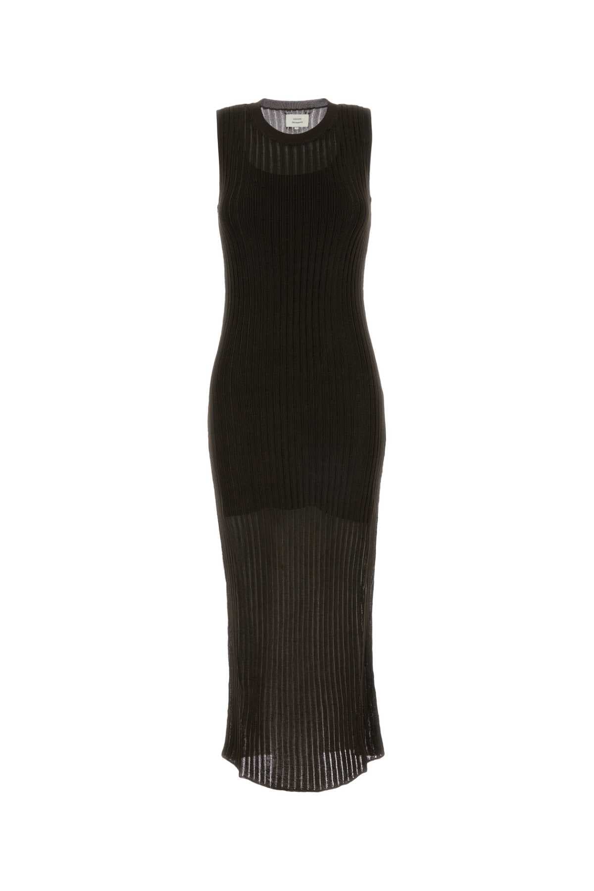 Chocolate knit Icaria dress