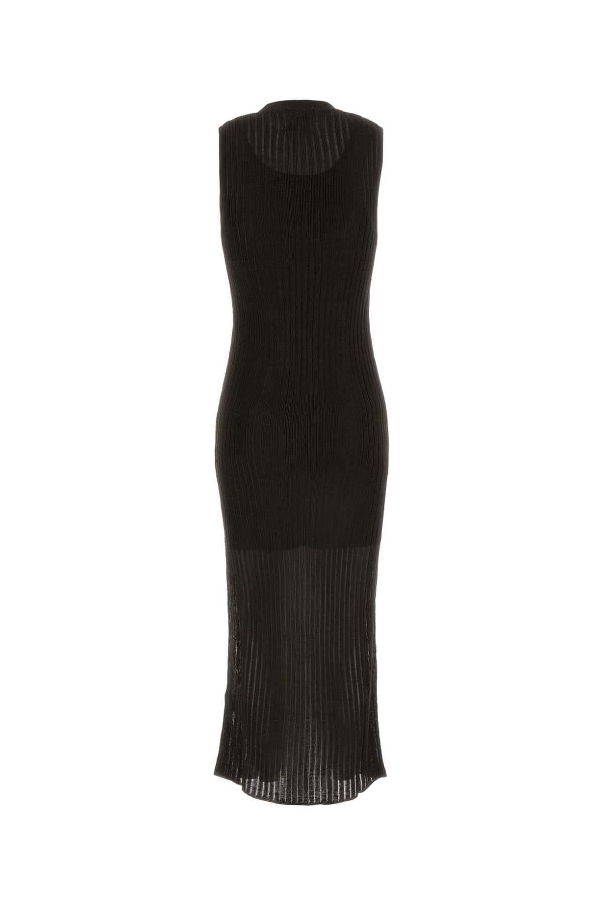 Chocolate knit Icaria dress - мініатюра 2