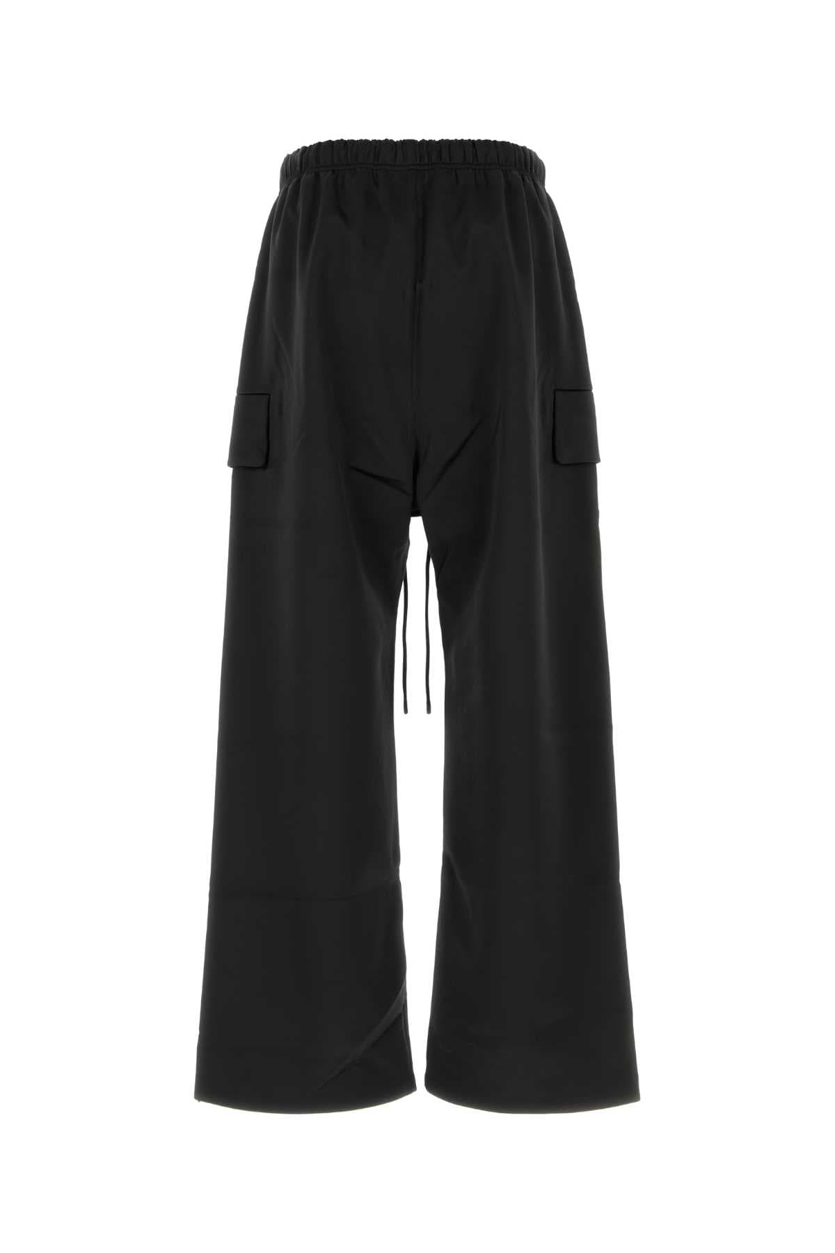 Black satin joggers - мініатюра 2
