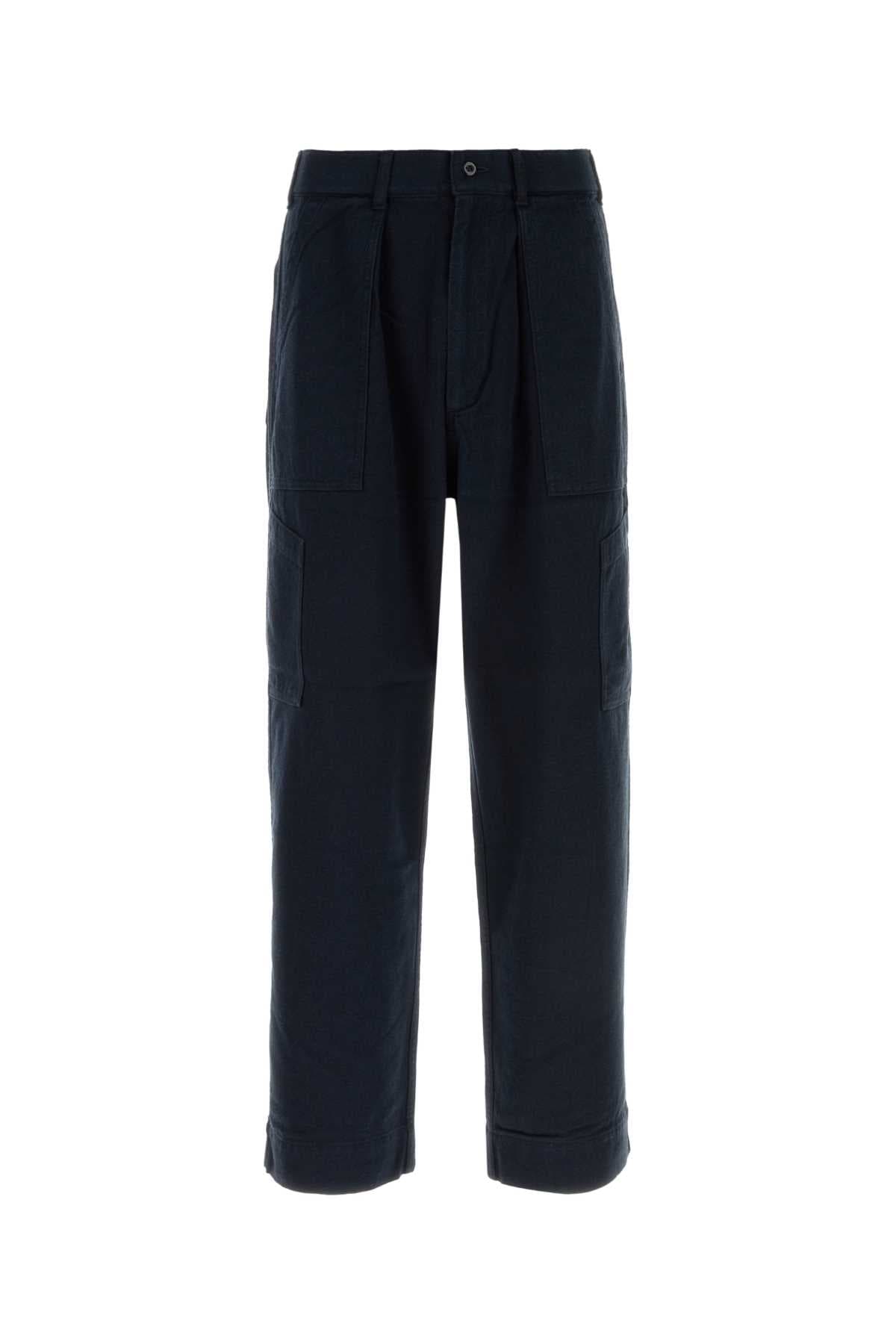 Midnight blue twill pant
