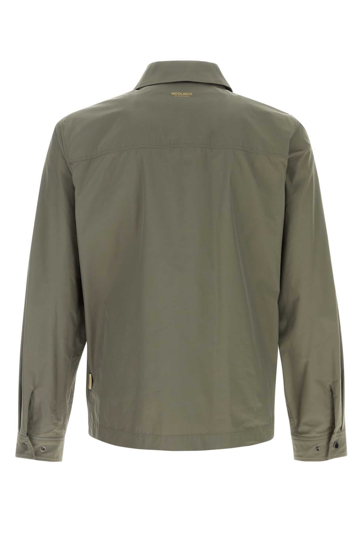 Army green polyester Urban Timber jacket - мініатюра 2