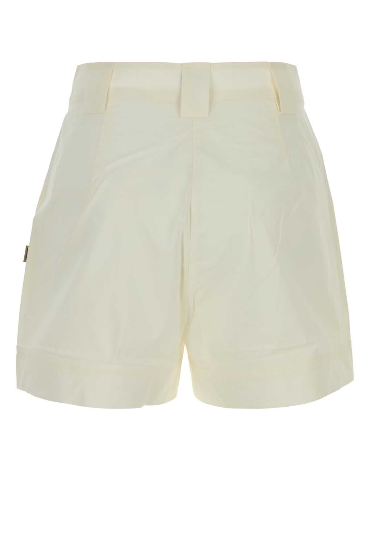 White poplin shorts - мініатюра 2