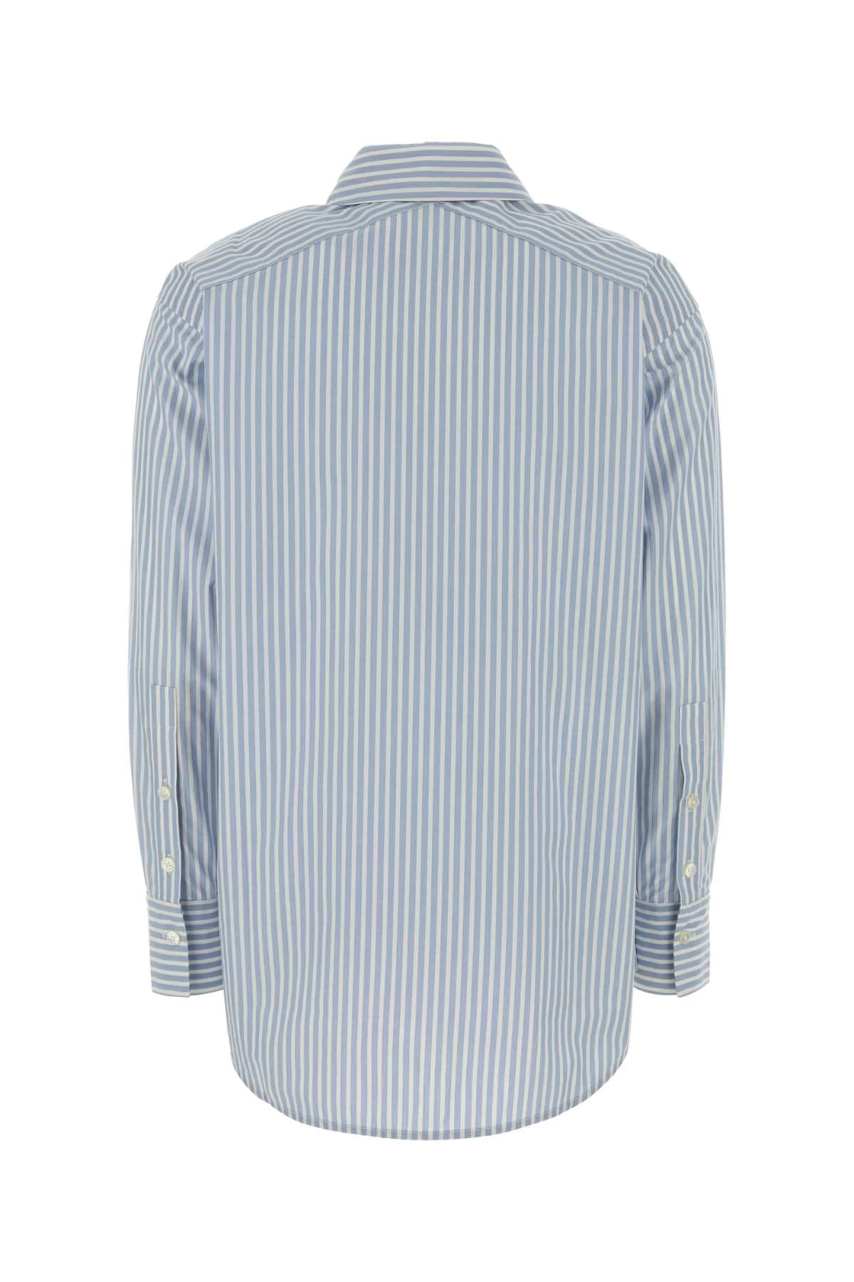Embroidered poplin shirt - мініатюра 2