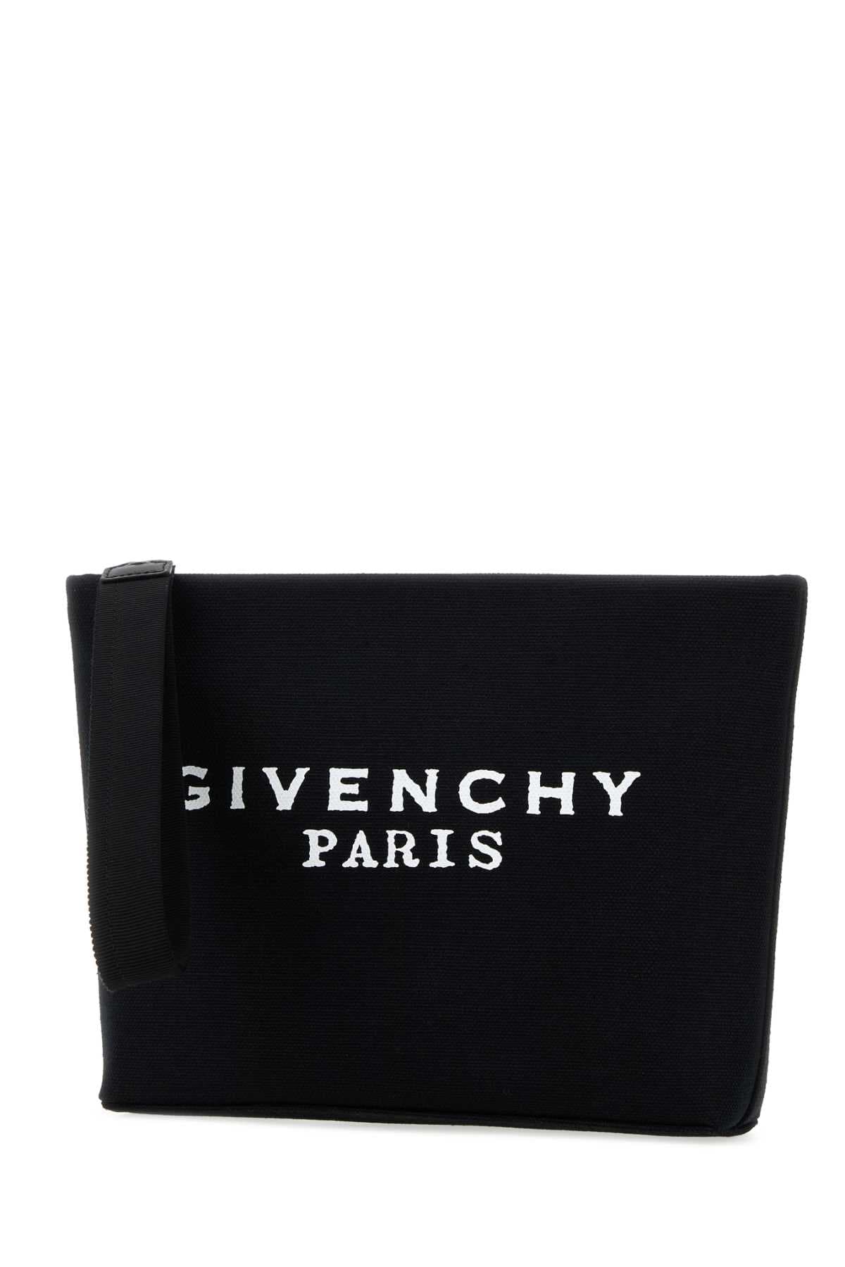 Black canvas pouch - мініатюра 2