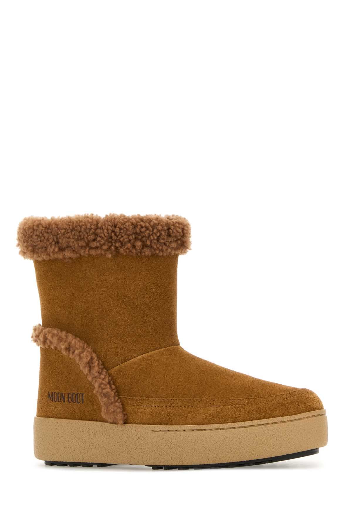 Caramel suede LTrack Tina ankle boots - мініатюра 2