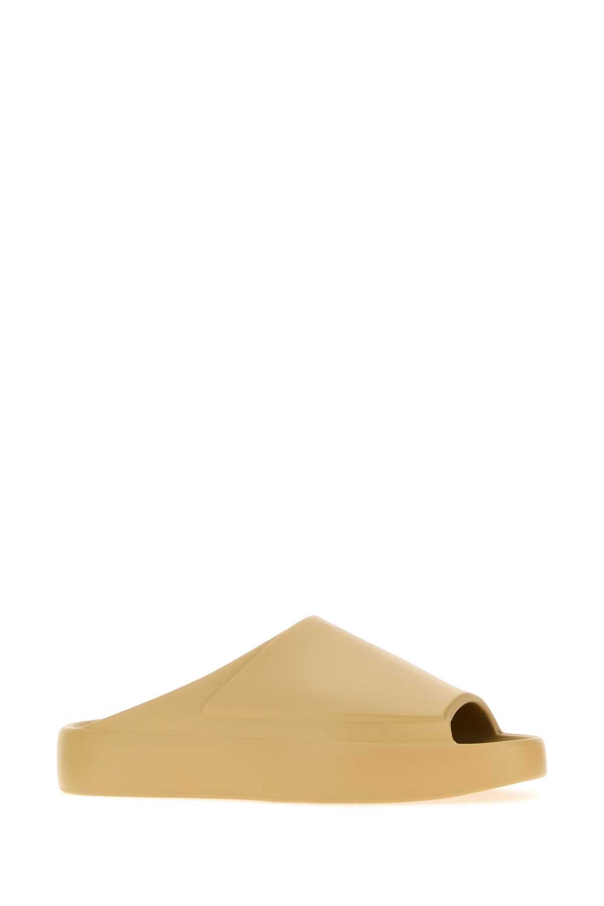 Beige rubber Los Feliz slippers - мініатюра 2