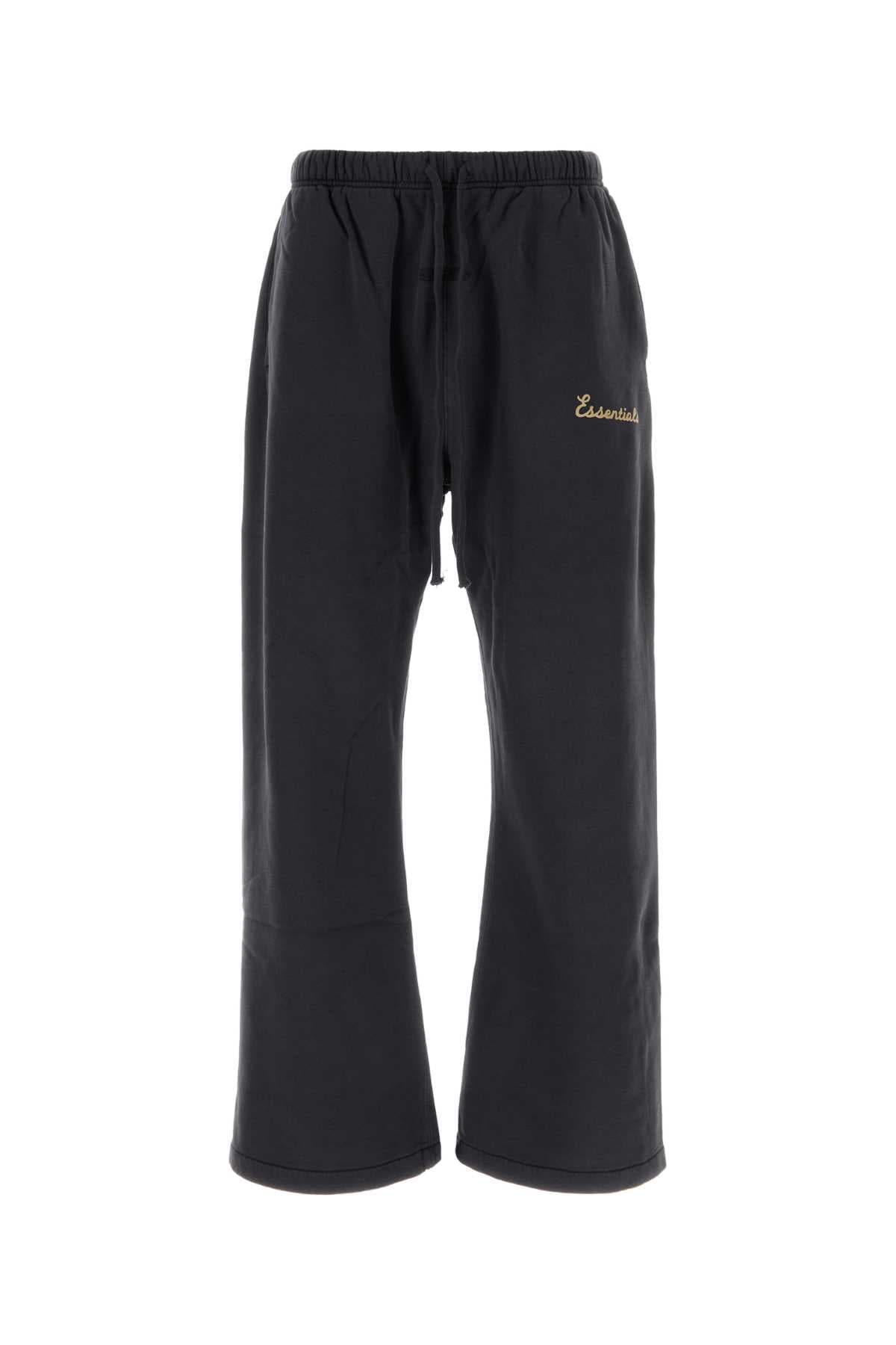Slate cotton joggers