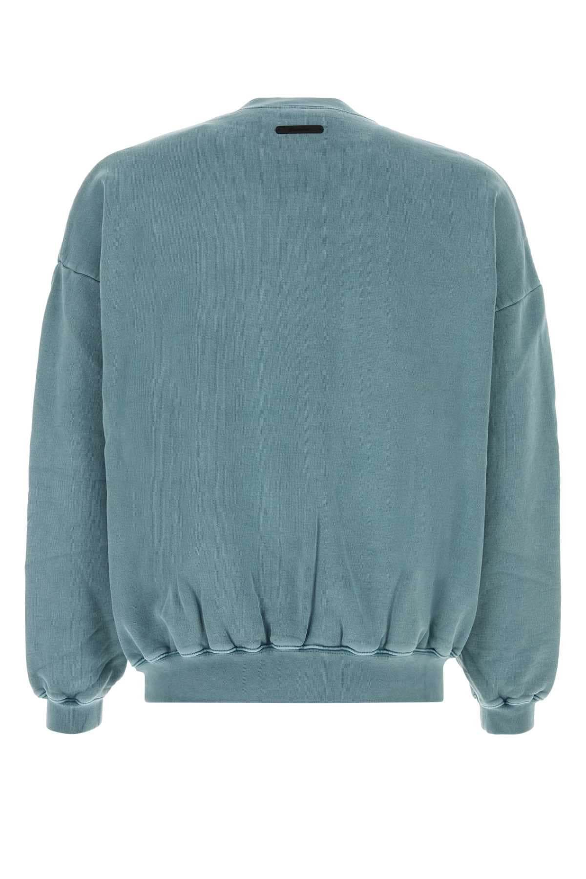 Air force blue cotton oversize sweatshirt - мініатюра 2