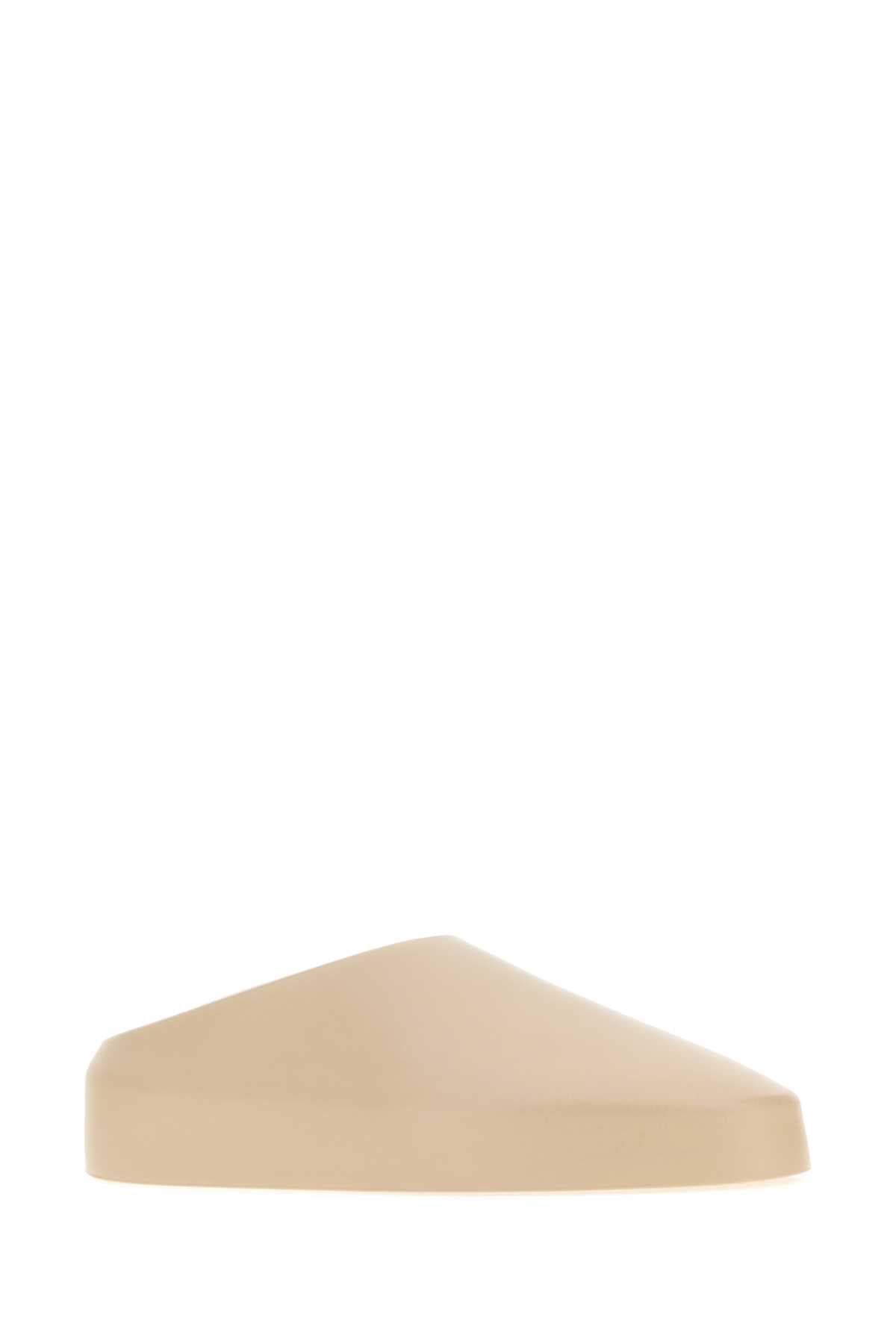Beige rubber The California 2.0 slippers - мініатюра 2