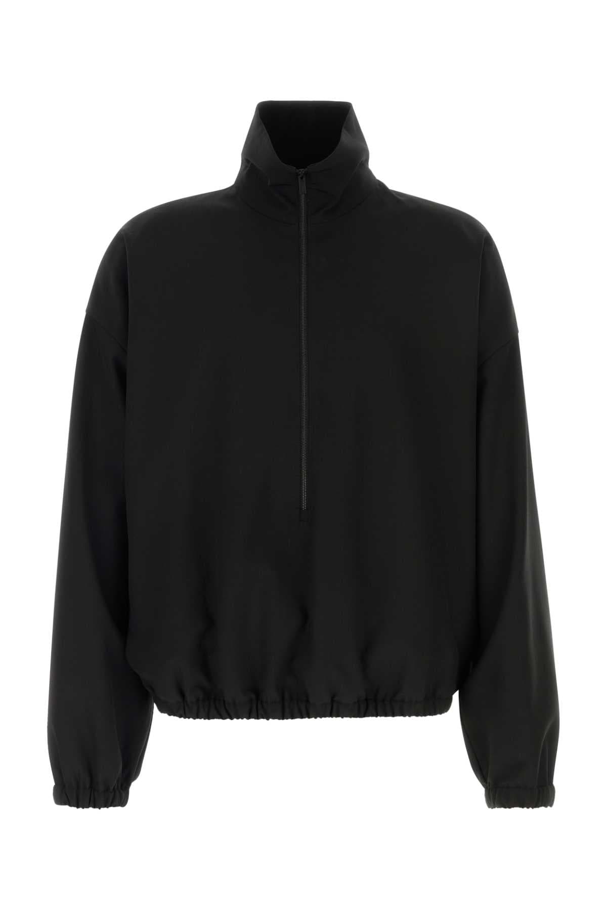 Black twill jacket