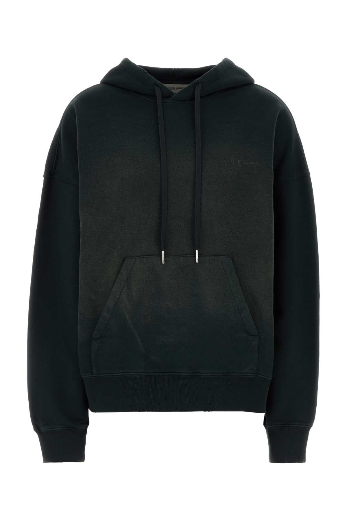 Black cotton oversize Melissa sweatshirt