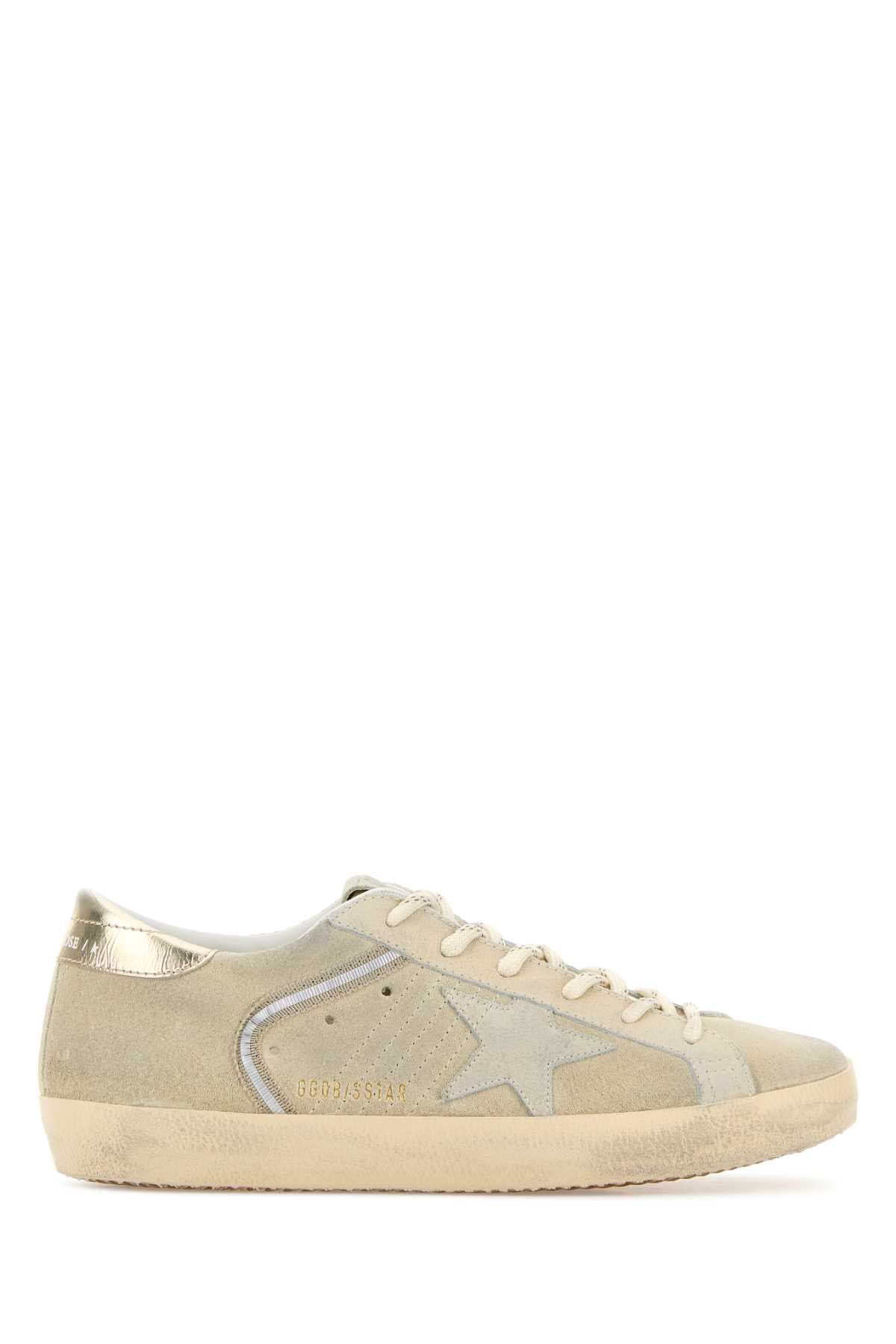 Chalk suede Super Star sneakers