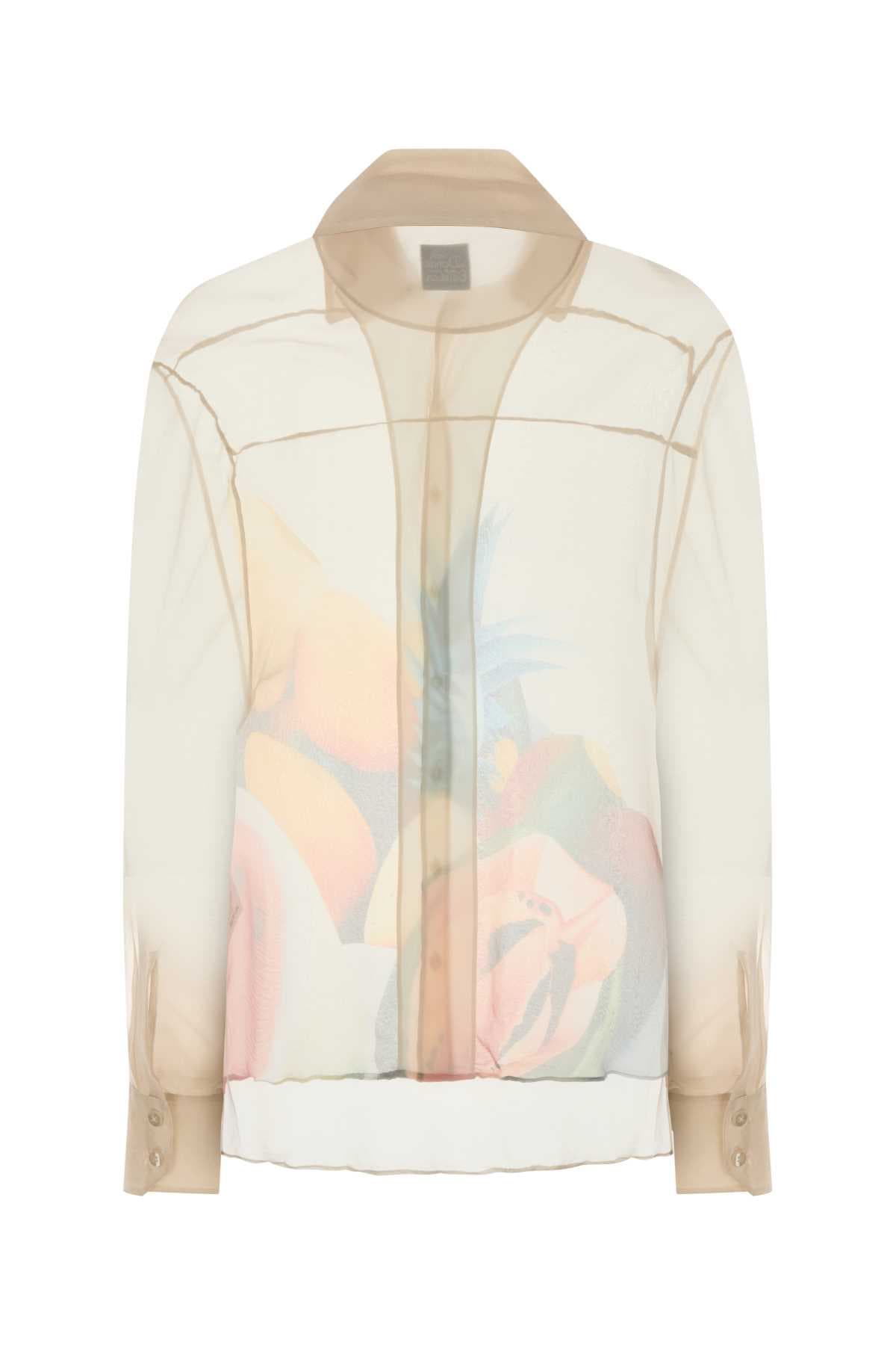 Sand crepe shirt - мініатюра 2