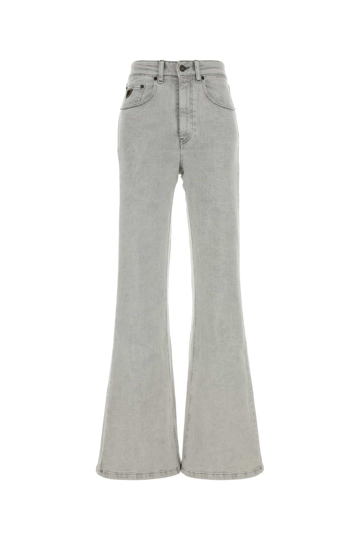 Light grey stretch denim Palas jeans