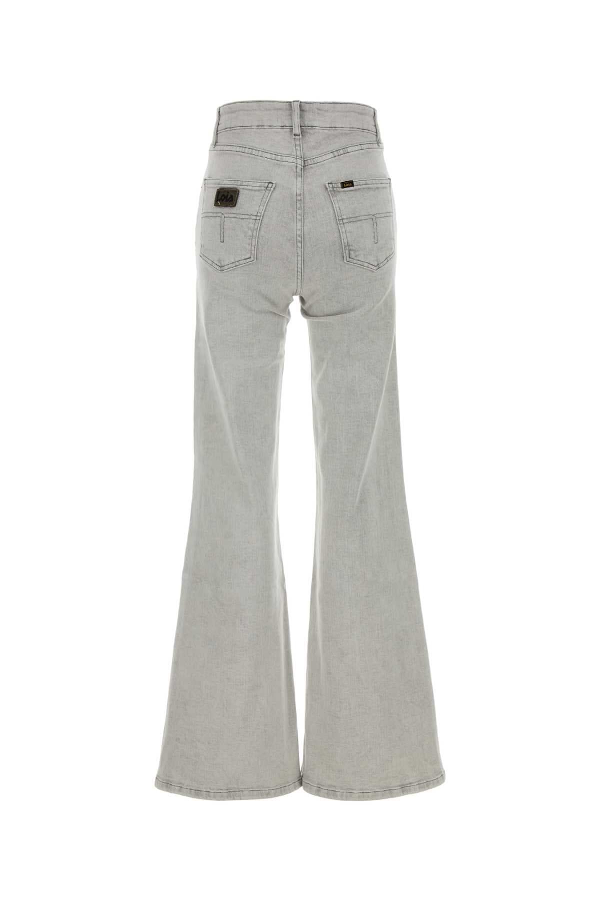 Light grey stretch denim Palas jeans - мініатюра 2