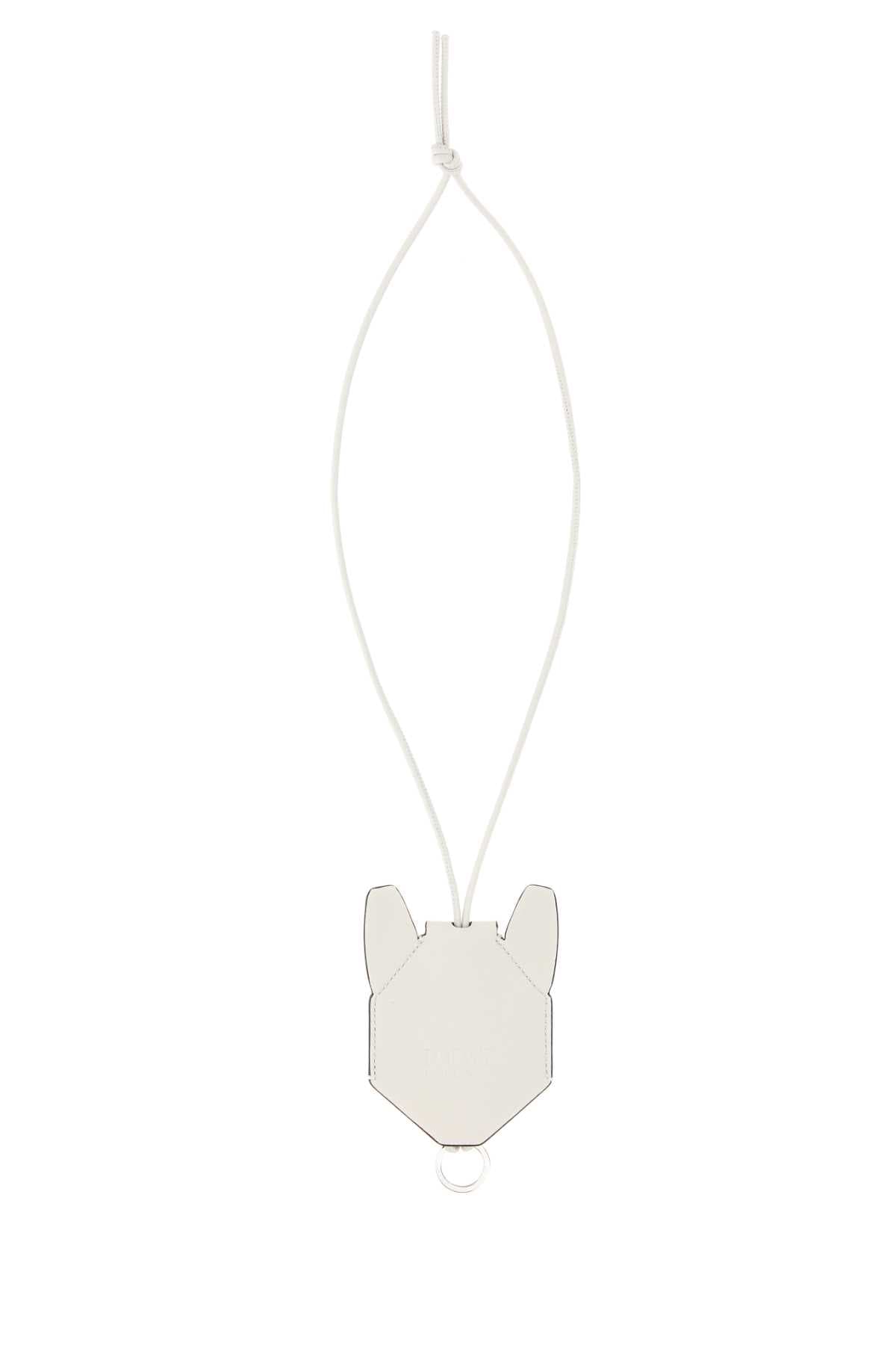 Printed leather Futurist Cat keyring - мініатюра 2