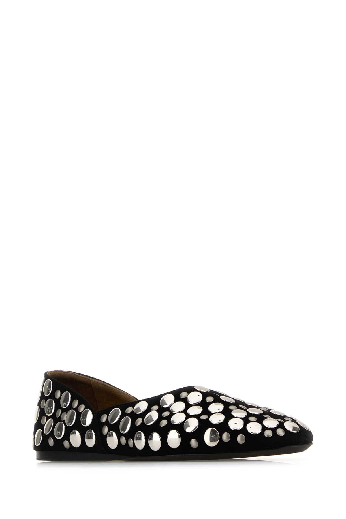 Embellished suede Jane ballerinas - мініатюра 2