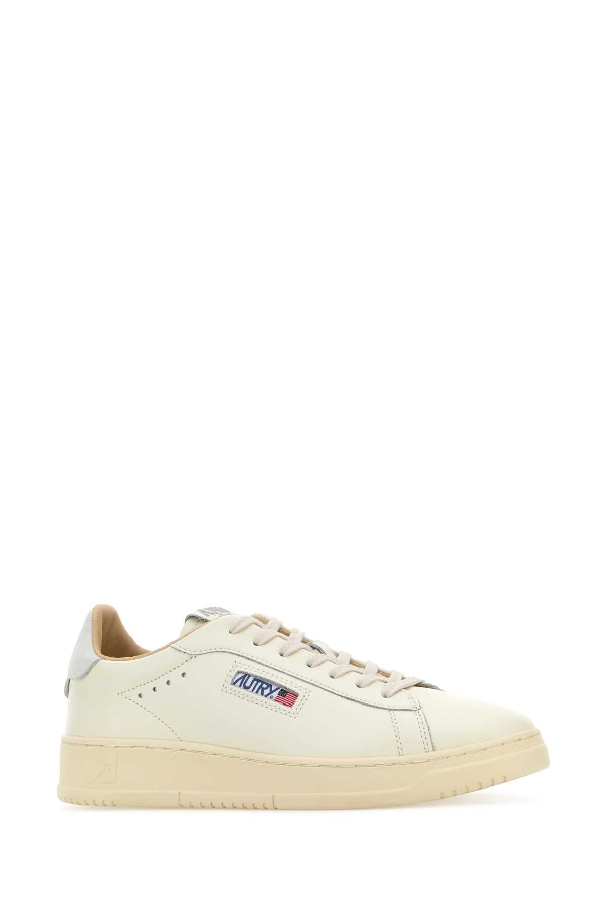 Ivory leather Dallas sneakers - мініатюра 2