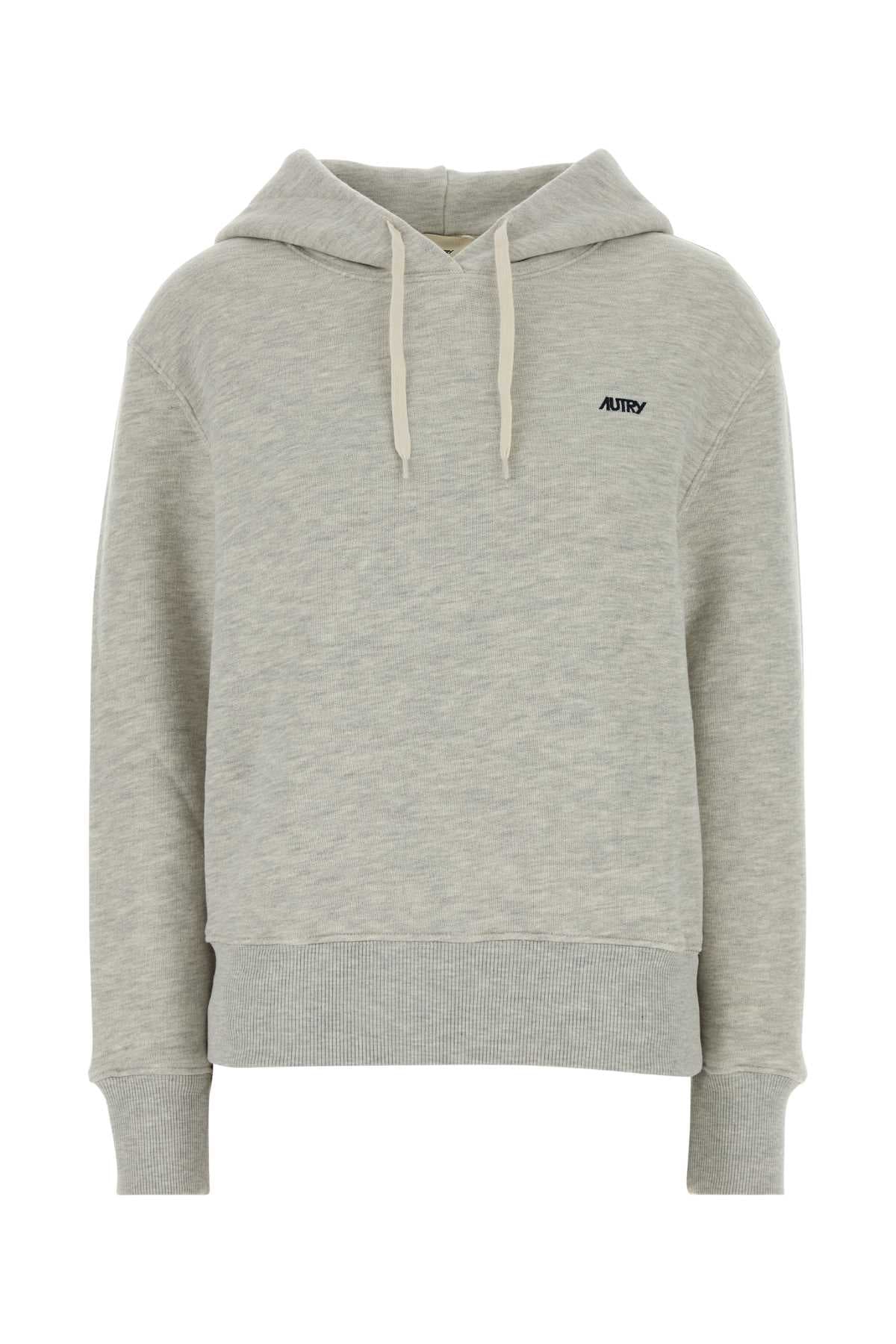 Light grey cotton sweatshirt