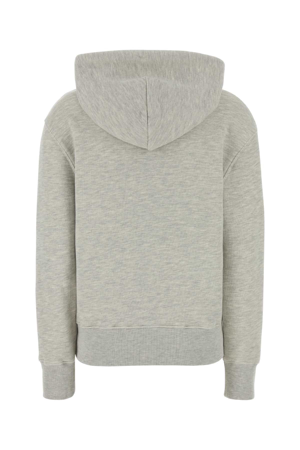 Light grey cotton sweatshirt - мініатюра 2