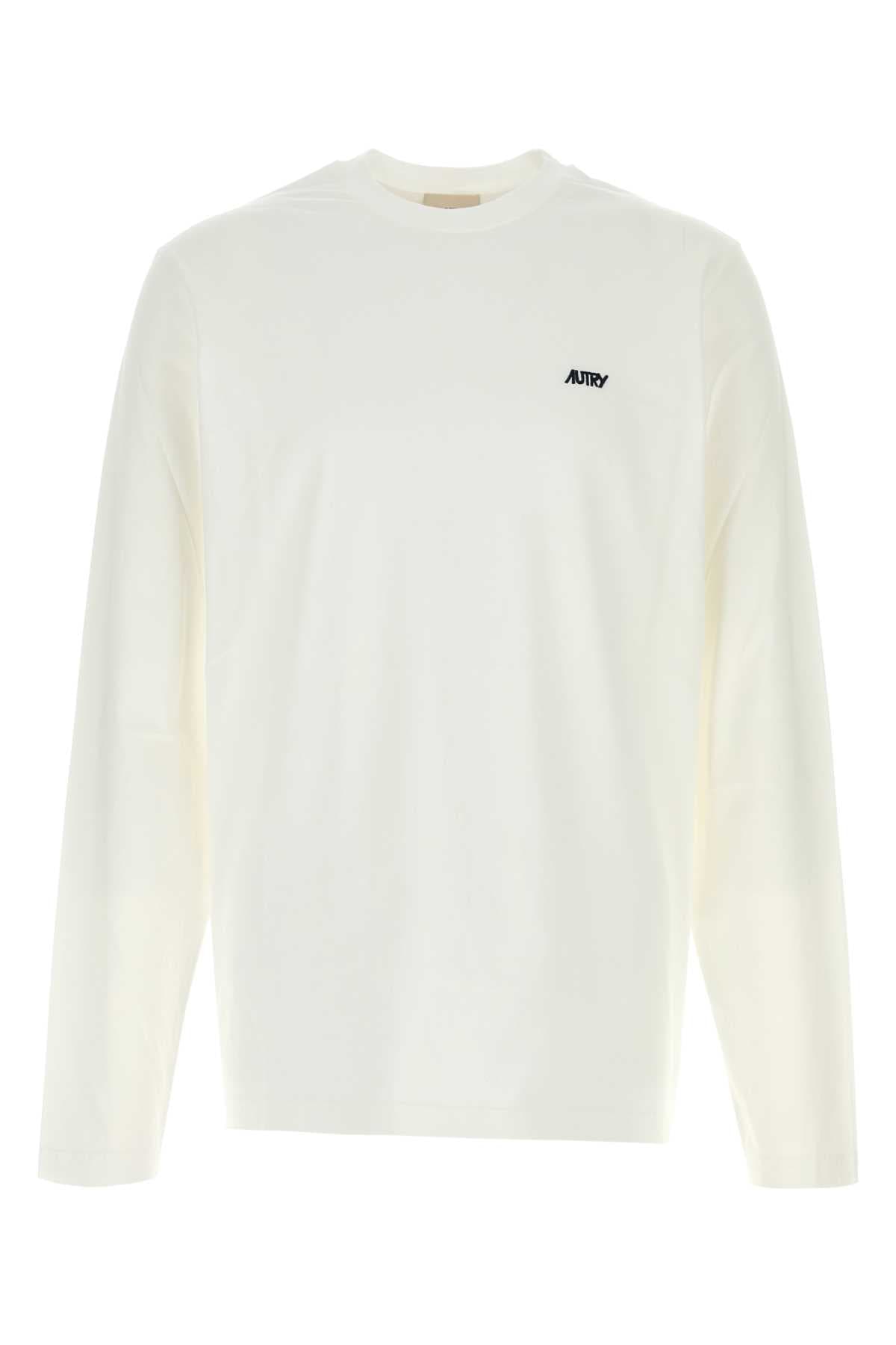 White cotton t-shirt