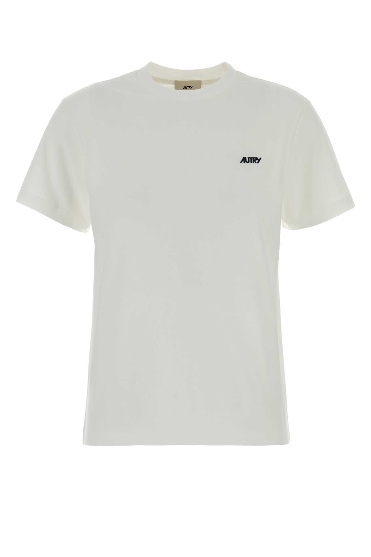 White cotton t-shirt