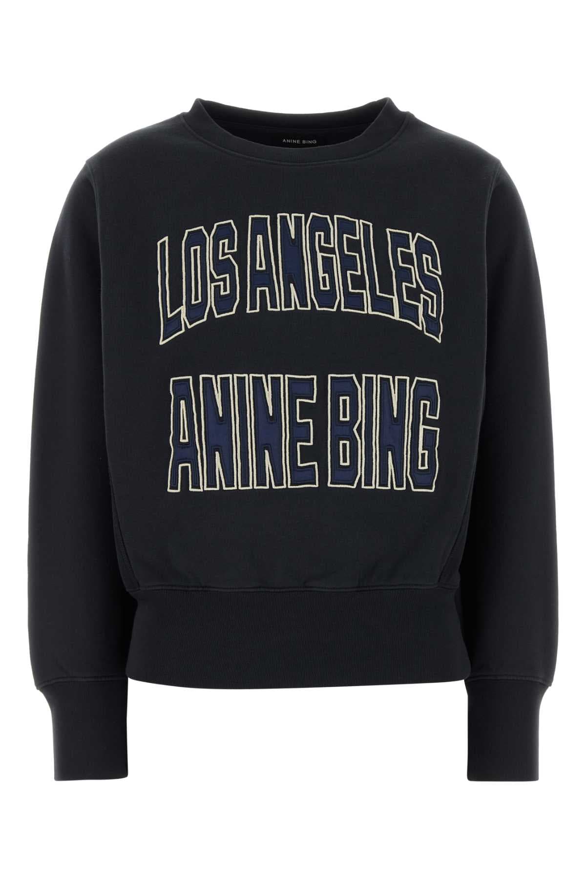 Midnight blue cotton blend Harry sweatshirt