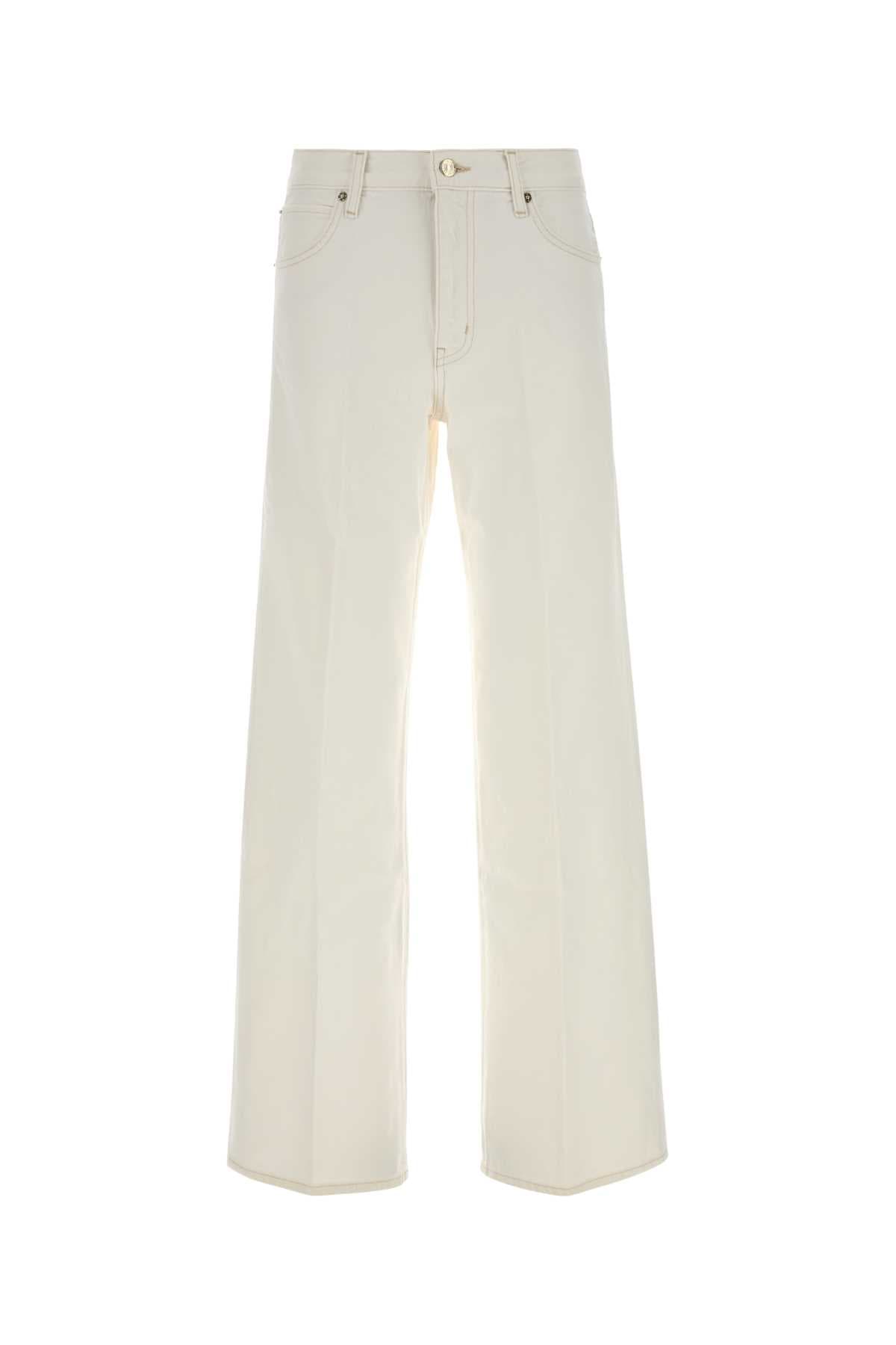 White denim The Stroll jeans