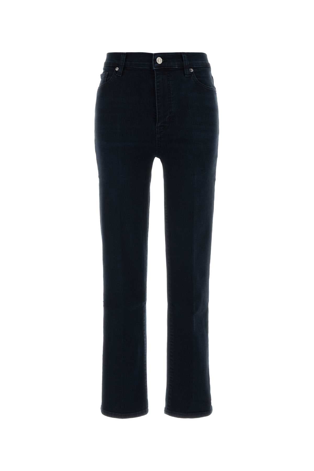Dark blue denim Le Sleek jeans