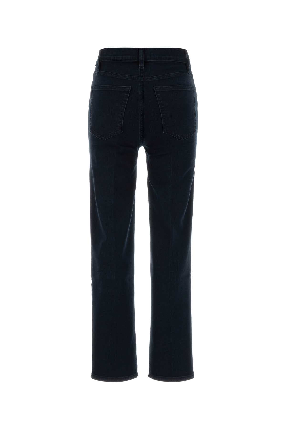 Dark blue denim Le Sleek jeans - мініатюра 2