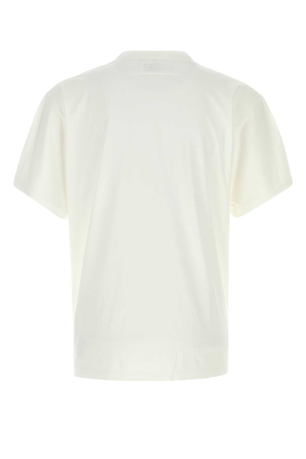 White cotton t-shirt - мініатюра 2