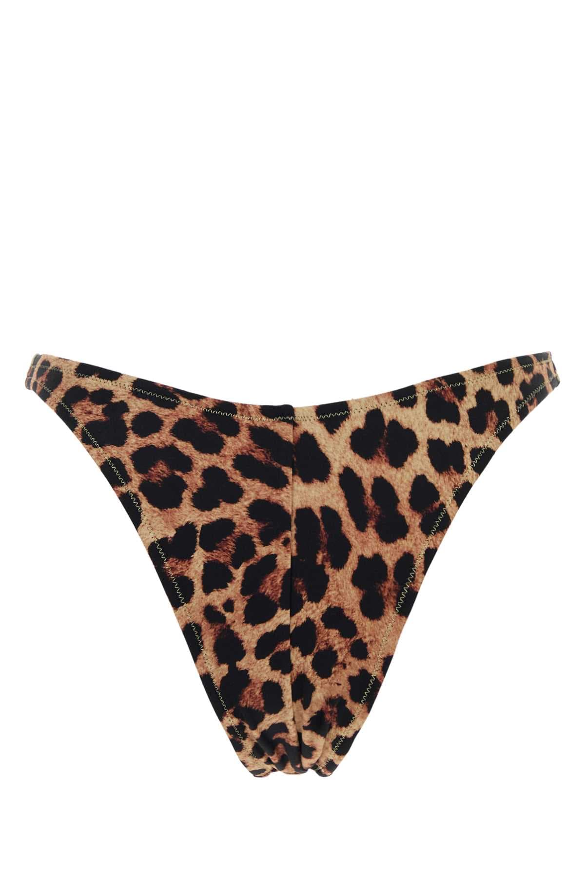 Printed stretch nylon Brigitte bikini bottom - мініатюра 2