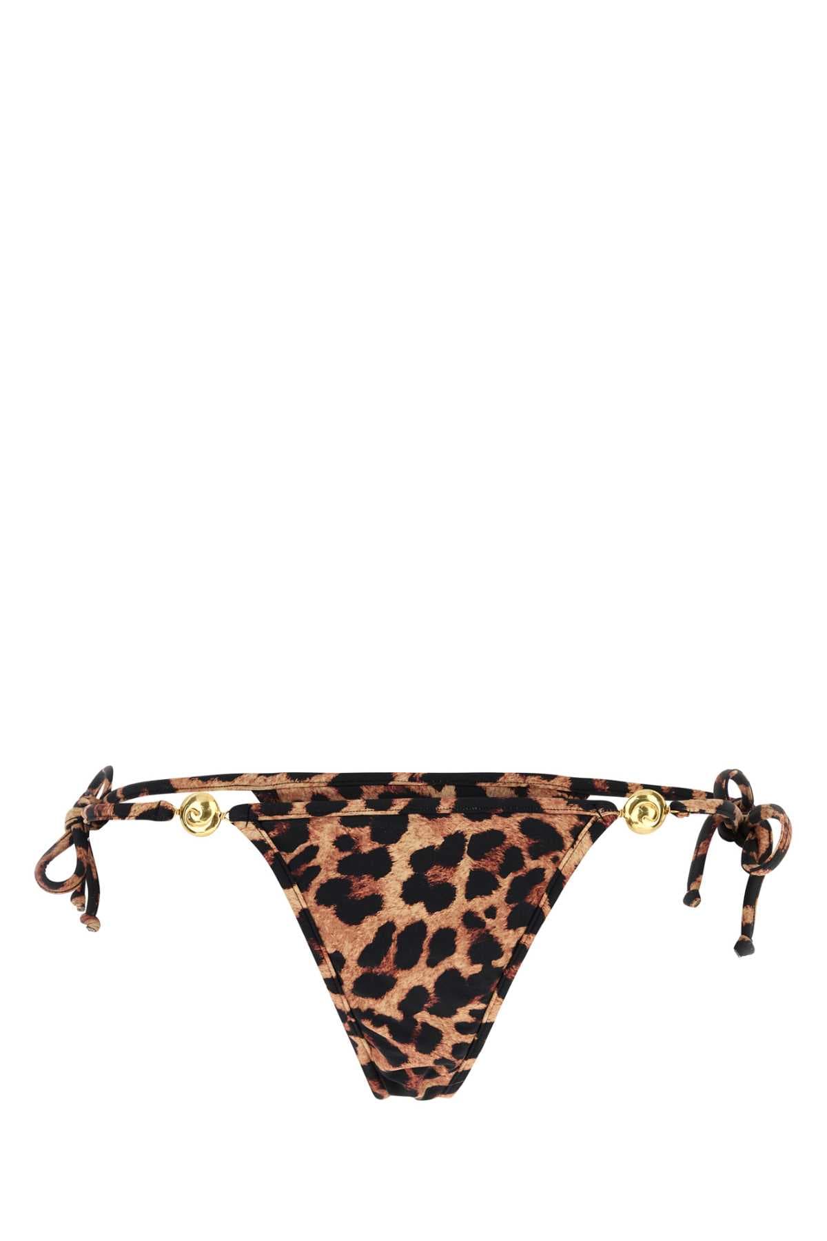Printed stretch nylon Carioca bikini bottom
