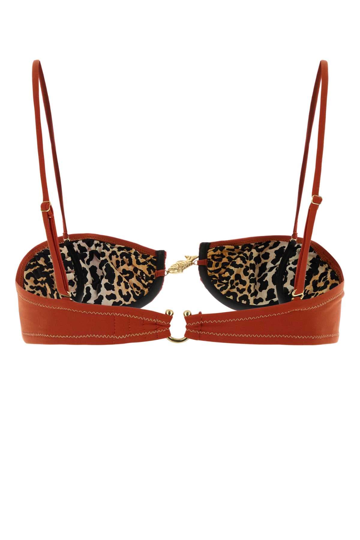 Coral stretch nylon Hammond 2.0 bikini top - мініатюра 2