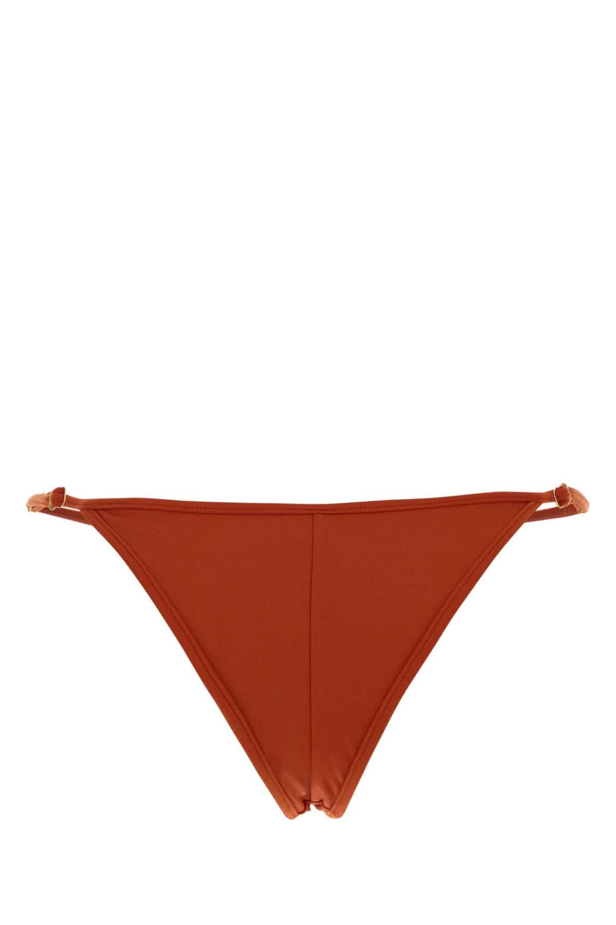 Coral stretch nylon Splash bikini bottom - мініатюра 2
