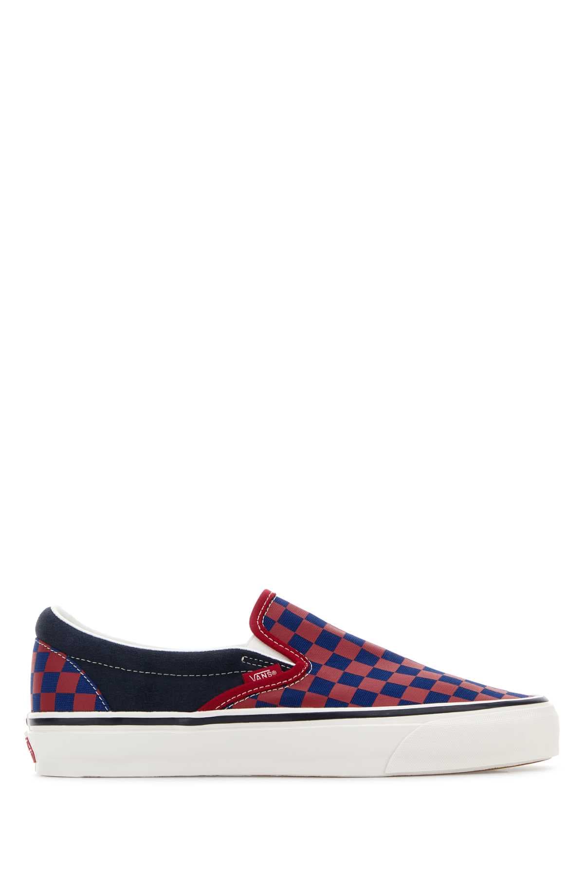 Printed canvas Classic slip ons