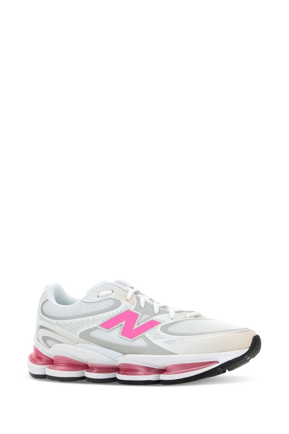 Two-tone mesh and rubber 2000 sneakers - мініатюра 2