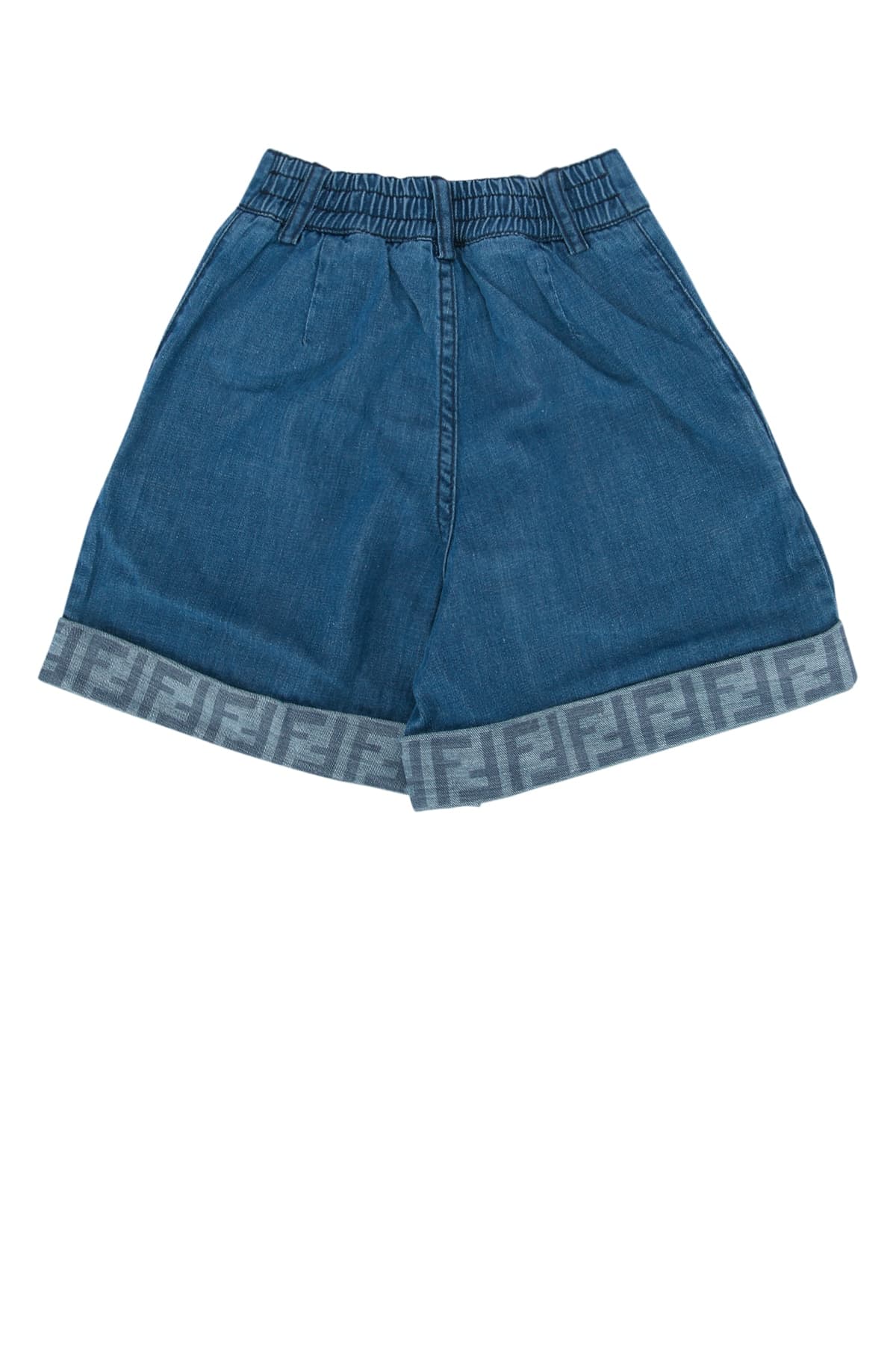 SHORT DENIM DARK BLU - мініатюра 2
