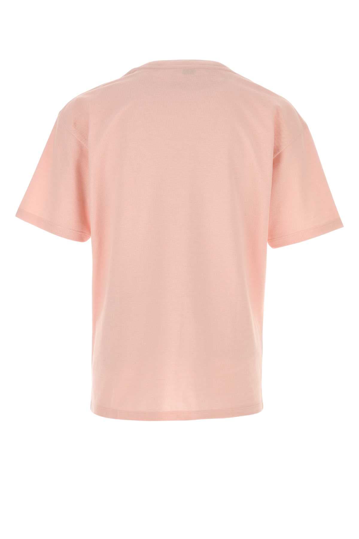 Pink piquet t-shirt - мініатюра 2