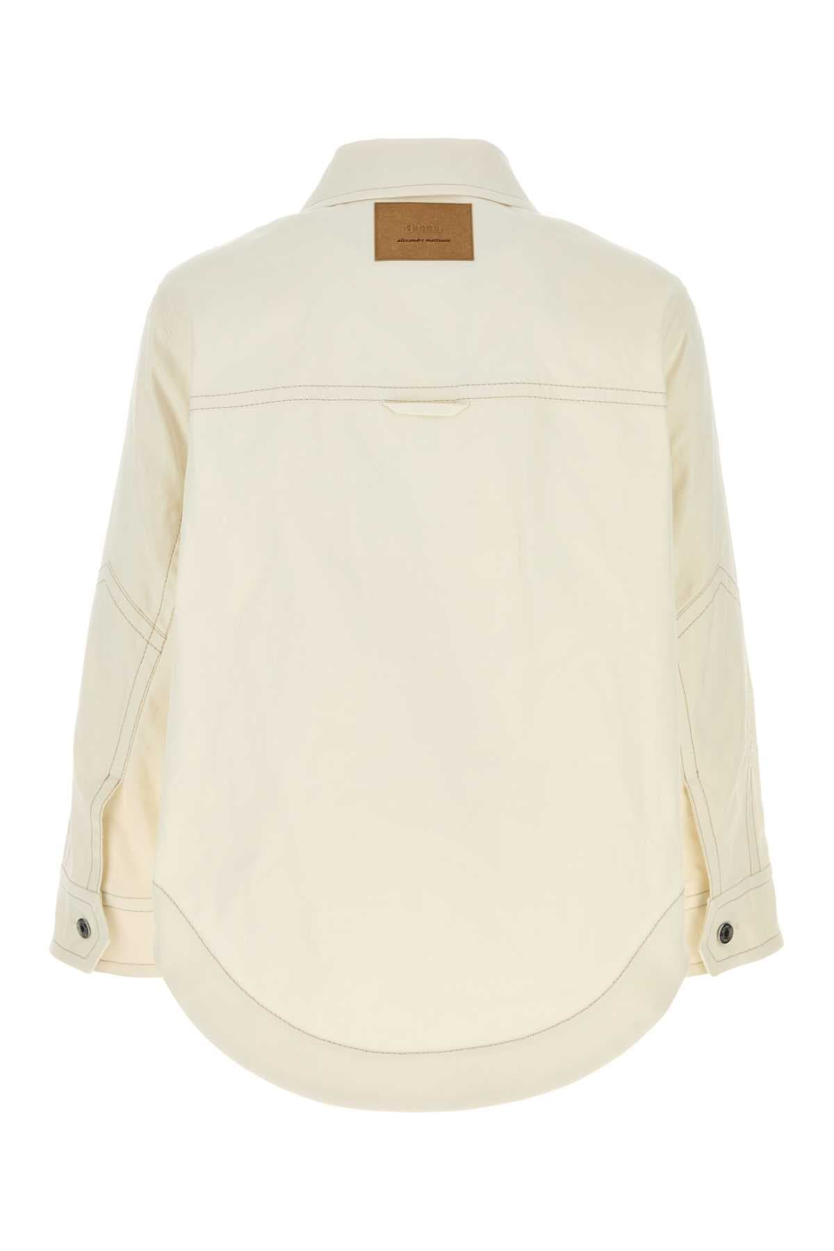 Ivory denim jacket - мініатюра 2