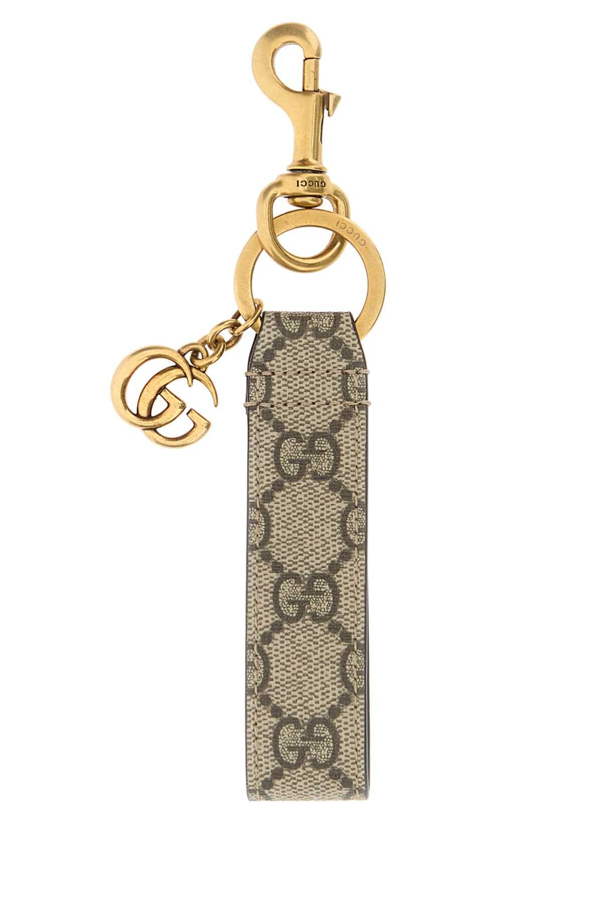 Printed canvas keyring